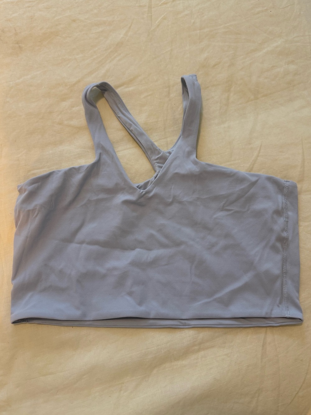 Lululemon Light Blue Sports Bra Tank Top